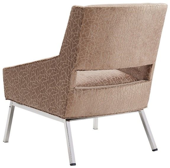 Lexington Home Customizable Kitano Amani Chair with Polished Chrome Base-2