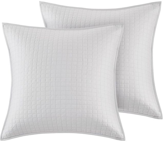 Olliix by Urban Habitat 7 Piece Ivory Full/Queen Myla Cotton Jacquard Duvet Cover Set-4