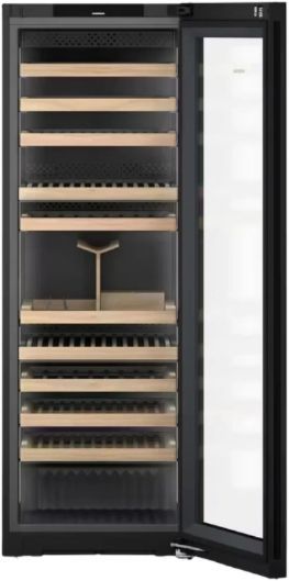 Liebherr 28" 19.8 Cu. Ft. Black Wine Cooler-1
