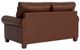 Bassett® Furniture Customizable Carolina Leather Roll Arm Loveseat-3