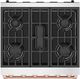 Thor Kitchen Gordon Ramsay Collection 30" Stainless Steel Pro Style Gas Range with Precision Knob Control and Rose Gold Trim-5
