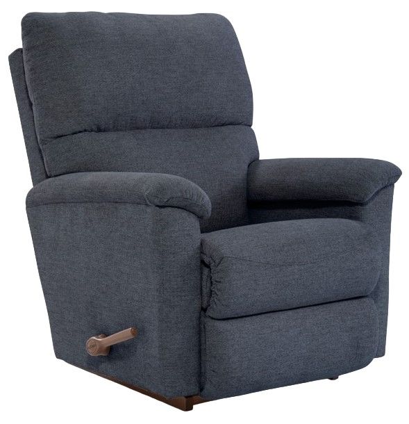 La-Z-Boy® Brooks Midnight Manual Rocking Recliner-0