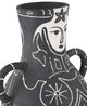 Currey & Company Saint-Paul-de-Vence Black/White Medium Vase-4