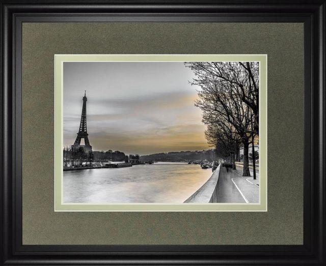 Classy Art River Seine And The Eiffel Tower by Assaf Frank Wall Art-0