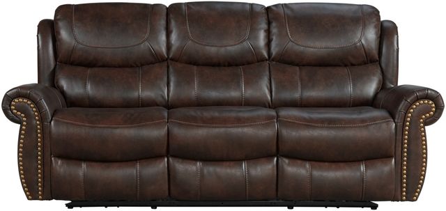 Intercon Hyde Park Tobacco Sofa-0