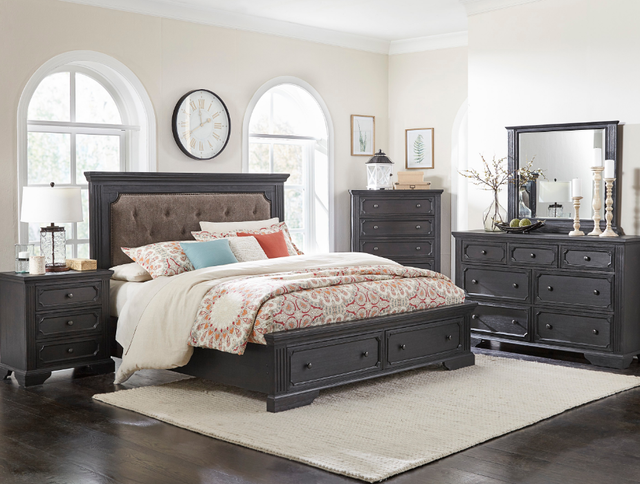Homelegance® Bolingbrook Wire-Brushed Charcoal Chest-1