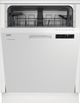 Beko 24" White Front Control Built In Dishwasher-1