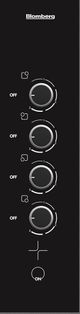 Blomberg® 24" Black Electric Cooktop-2