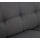Elements International Hadley Charcoal Sofa-3
