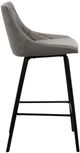Armen Living Dani Black/Gray Counter Stool-4