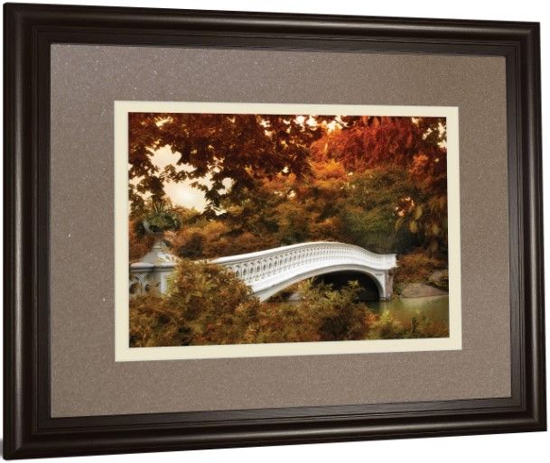 Classy Living Tom Reeves Bow Bridge Framed Wall Art-2