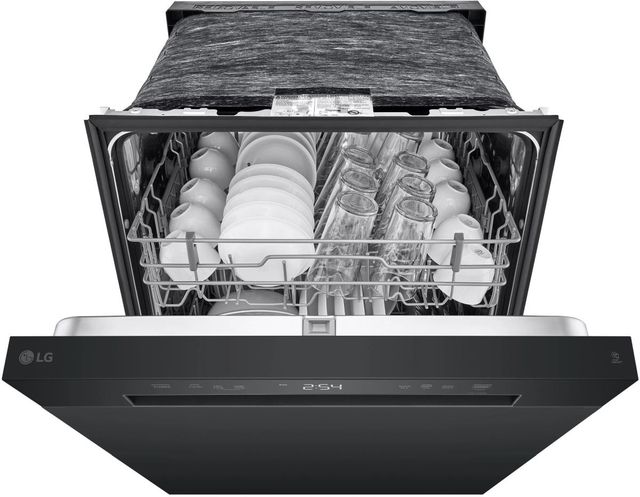 LG 24" Black Front Control Built-In Dishwasher-3