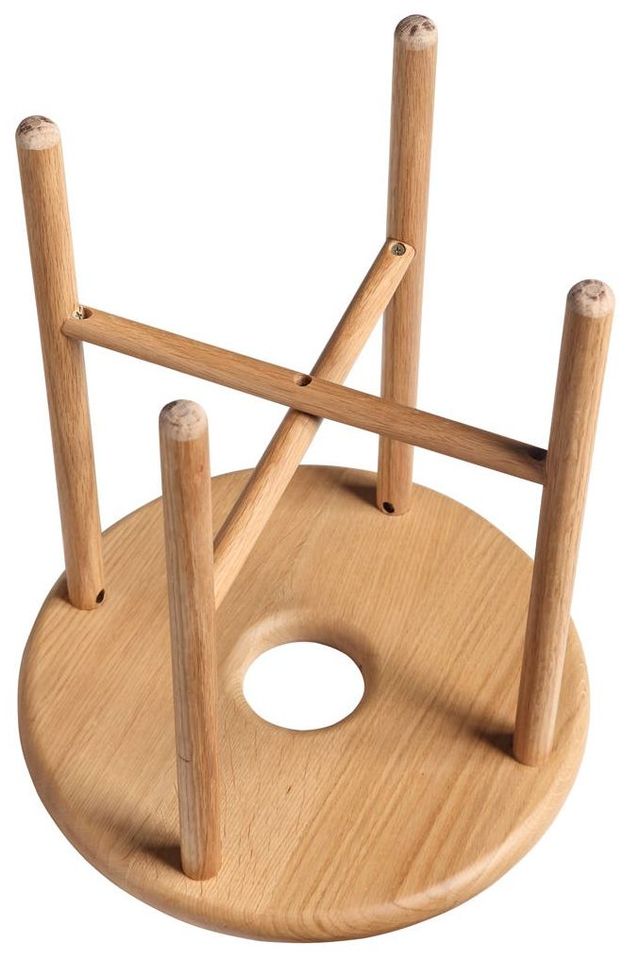 Moe's Home Collection Namba Natural Oak Stool-3