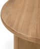Classic Home Montengo Natural Maple Round End Table-4