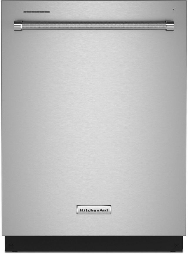 KitchenAid® 24" Stainless Steel with Printshield Built In Dishwasher-0