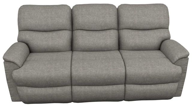 La-Z-Boy® Trouper Charcoal Manual Reclining Sofa-1
