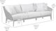 Armen Living Athos Charcoal/Dark Brown/Light Gray Fabric/Rope/Wood Outdoor Sofa-2