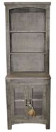 Million Dollar Rustic Pier Charcoal Grey Bookcase-0