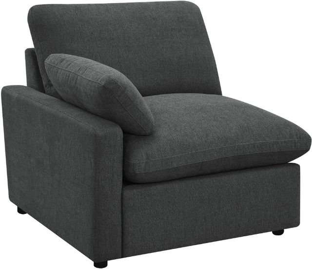 Coaster® Collins 5-Piece Dark Gray Power Reclining Modular Sectional-2