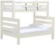 Crate Designs™ Furniture TimberFrame Cloud Twin XL/Full XL Bunk Bed-0