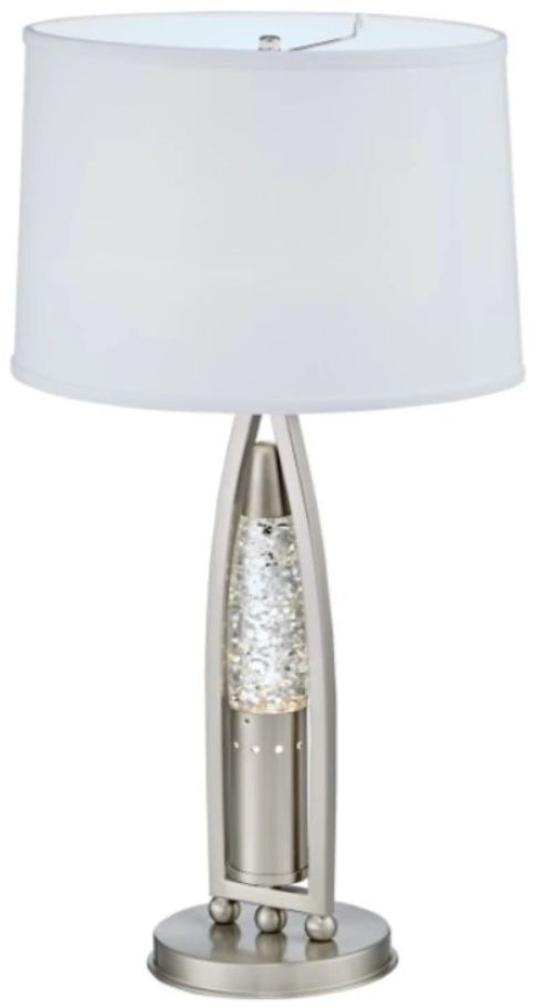 Homelegance® Jair Satin Nickel Table Lamp-0