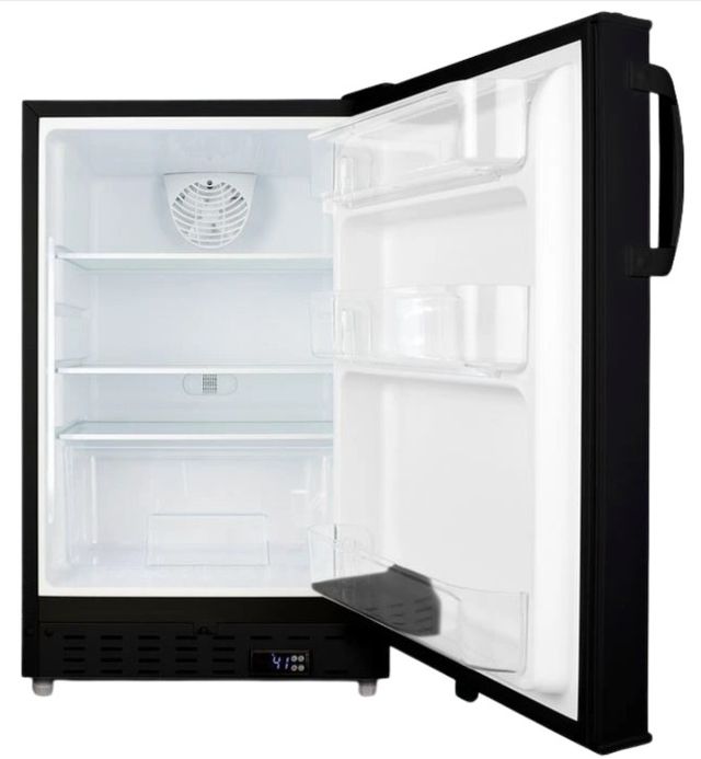 Summit® 3.5 Cu. Ft. Black Under the Counter Refrigerator-1