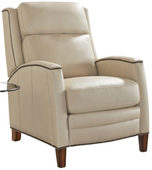 Parker House® Vermont Pearl Glow Power High Leg Recliner with Power Headrest-0