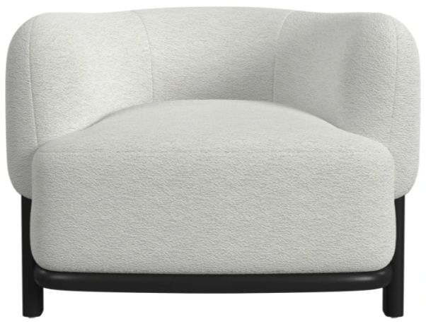 Elements International Sevilla Penny White Chair-2