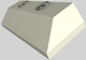 Vent-A-Hood® 60" Biscuit Wall Mounted Liner Insert-4