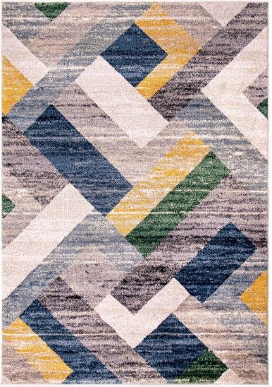 Orian Studio Holte Gray Blue 5'x8' Area Rug-0