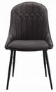 ACME Furniture Abraham 2-Piece Black/Dark Gray Side Chair Set-1