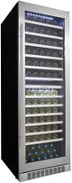 Silhouette® Professional Bordeaux 24” Stainless Steel Wine Cooler-3