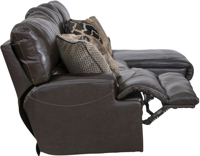 Catnapper® Como 3-Piece Chocolate Right Arm Facing Power Reclining Sectional-4