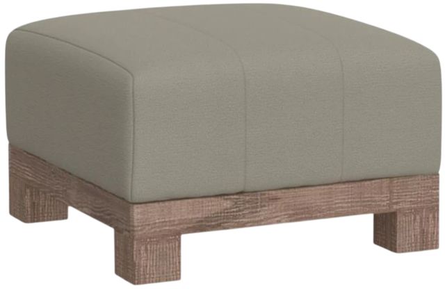 International Furniture Direct Samba Gray Ottoman-0