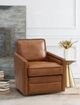 ACME Furniture Rocha Brown Swivel Glider Chair-1