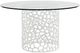 Universal Explore Home™ Oasis Glass Top 60" Dining Table with Aluminum Base-0