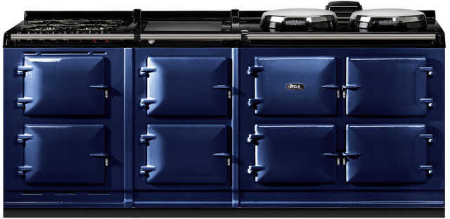 AGA™ Classic R7 210 83" Dark Blue Pro Style Dual Fuel Range-0