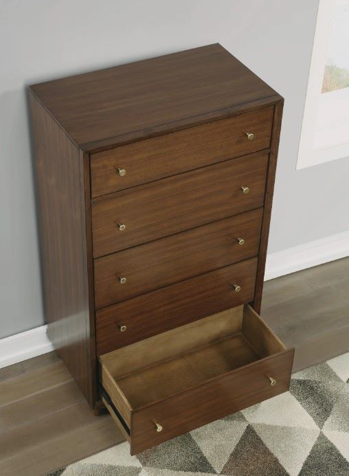 Flexsteel® Ludwig Walnut Drawer Chest-3