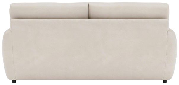 Bernhardt Cameron Bernhardt Living Beige Leather Loveseat-3