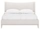 A.R.T. Furniture® Mezzanine Dove Gray California King Upholstered Panel Bed-3