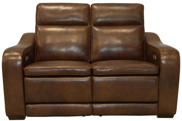 BarcaLounger® Grady Lexington Cocoa Power Reclining Loveseat with Power Headrest and Lumbar-3