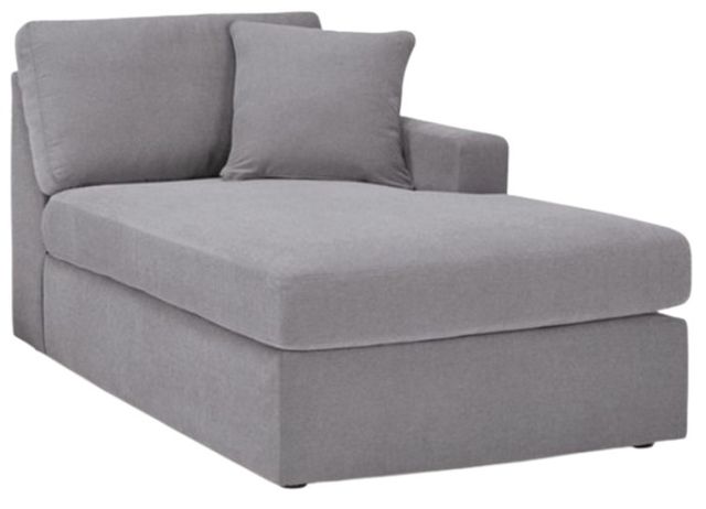 Signature Design by Ashley® Modmax 5-Piece Granite Sectional with Chaise and Audio Console-4