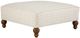 Best® Home Furnishings Customizable Renelle Cocktail Ottoman with Dark Walnut Legs-0