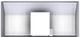 Vent-A-Hood® 42" White K Series Blower Under Cabinet Range Hood-2