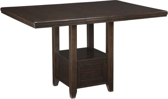 Signature Design by Ashley® Haddigan 5-Piece Dark Brown Counter Height Table Set-2