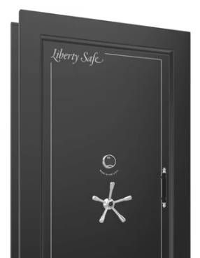 Liberty Safe Black Gloss In-Swing Left Hinge Electronic Vault Door-1