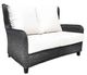 CabanaCoast® Customizable Hudson Wicker Outdoor Loveseat-0