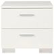 New Classic® Home Furnishings Sapphire 5-Piece White Queen Bedroom Set with LED-4