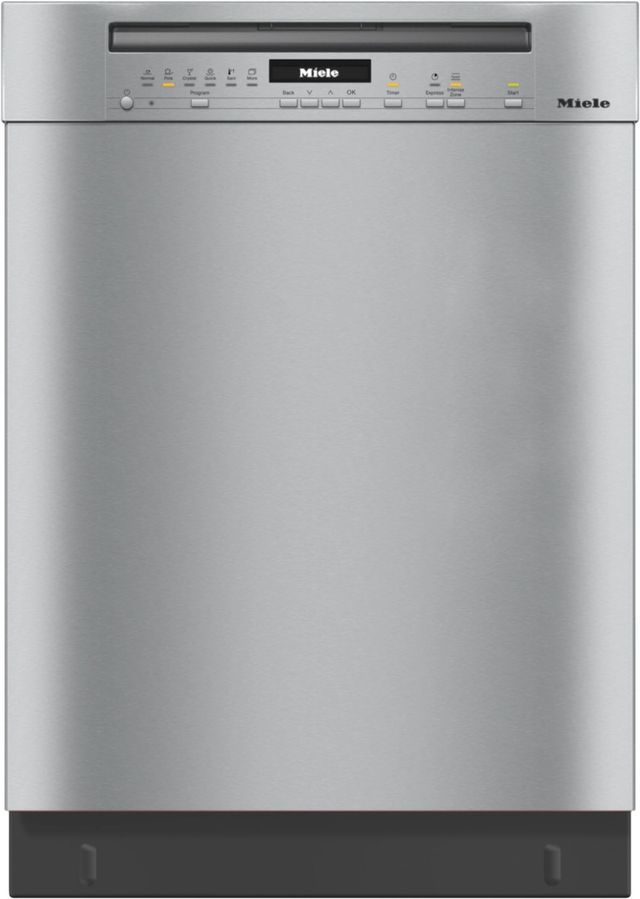 Miele 24" Clean Touch Steel Built In Dishwasher-0