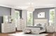 Furniture of America® Wellingborough 4-Piece Light Gray Queen Bedroom Set-0
